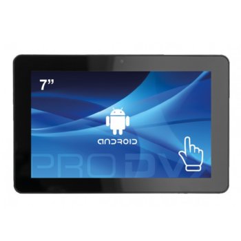 All in One компютър ProDVX APPC-7DSQPM, четириядрен Cortex A9 1.6 GHz, 7" (17.78 cm) WSVGA LED Capacitive Multi Touch Display & MALI 400, 2GB DDR3, 8GB Flash ROM, USB 2.0, Android 6.0 | JAR Computers ProDVX APPC-7DSQPM