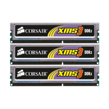 3x1GB DDR3 1333MHz Corsair TR3X3G1333C9