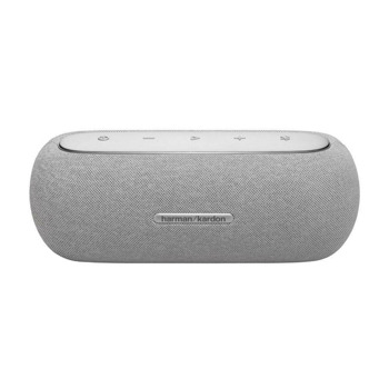Тонколона Harman Kardon Luna, 2.0, 40W RMS (25W + 15W), Bluetooth, сива, IP67 защита, до 12 часа време на работа | JAR Computers Тонколона Harman Kardon Luna Grey HKLUNAGRYEU