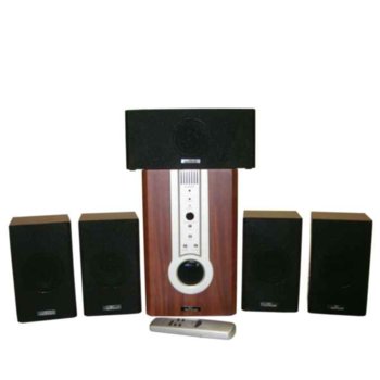 5+1 Speakers Privileg A-9505, Remote, Wood