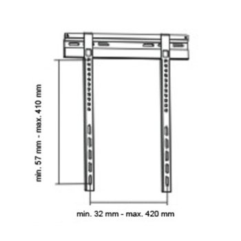 Sunne 23-42-LP ET TV Bracket VESA 400x400