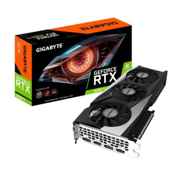Видео карта Nvidia GF RTX 3060 Ti, 8GB, Gigabyte GAMING OC, PCI-E 4.0, GDDR6, 256bit, DisplayPort, HDMI, LHR | JAR Computers Gigabyte GeForce RTX 3060 Ti GAMING OC 8G