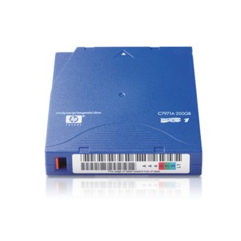 Aрхивиращo устройствo, HP C7971A, LTO-1 Ultrium, 12.65 mm/609m, 200GB | JAR Computers HP LTO-1 Ultrium 200 GB Data Cartridge