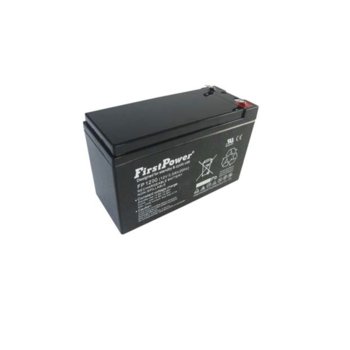 Акумулаторна батерия First Power FP1290T2, 12V, 9 Ah, GEL, F2 конектори | JAR Computers First Power FP1290T2