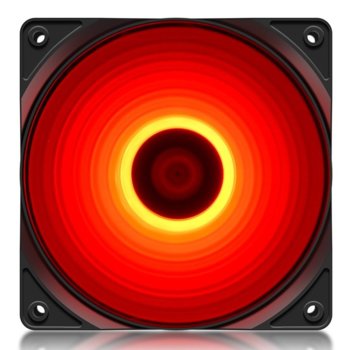 Вентилатор 120mm DeepCool (RF120-RD), (3 Pin), 1300 RPM, 1 брой | JAR Computers DeepCool вентилатор 120mm Red RF120-RD