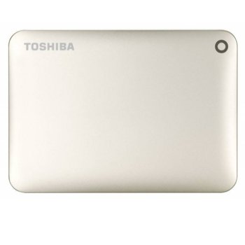 1TB Toshiba Canvio Connect II Gold + Trust Barra