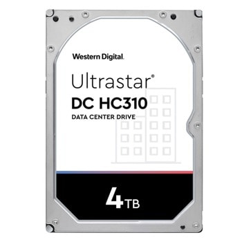 Твърд диск 4TB WD HGST Ultrastar DC HC310 HUS726T4TALE6L4(0B36406), SATA 6Gb/s, 7200 rpm, 256MB кеш, 512e sector size(TCG Encryption), 3.5" (8.89 cm) | JAR Computers 4TB HGST Ultrastar DC HC310 HUS728T8TAL5201