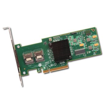 RAID Контролер LSI MegaRAID SAS 9240-8i, PCI-E 2.0 към 2x Mini-SAS (SFF8087), SATA/SAS 6Gb/s, 2 портов, поддържа RAID 0, 1, 5, 6, 10, 50, and 60 | JAR Computers LSI MegaRAID SAS 9240-8i LSI00200