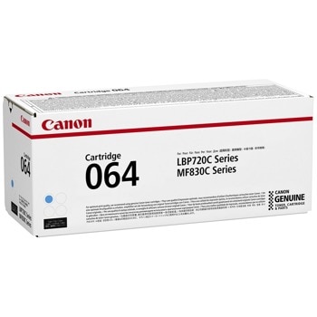 Тонер касета Canon CRG-064 Cyan