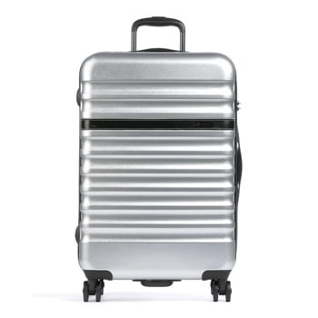 Куфар Bugatti Corium M, 55 l, поликарбонат/алуминий, сребрист | JAR Computers Куфар Bugatti Corium M Silver 49 7101 43