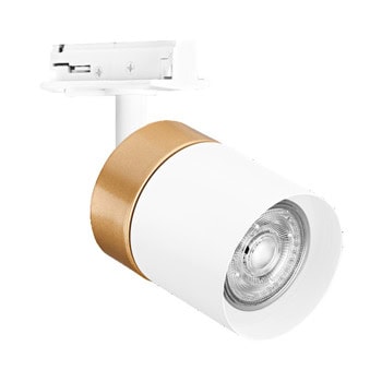 LED лампа Ledvance Tracklight Spot Cylinder Gold GU10, за релса, 240V, IP20, бяла | JAR Computers Ledvance Tracklight Spot Cylinder Gold GU10 White