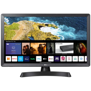 Смарт монитор LG 28TQ515S-PZ, 28" (71.12 cm), VA панел, HD, 8ms, 250cd/m2, HDMI, Wi-Fi, LAN, DVB-T2/C/S2 | JAR Computers LG 28TQ515S-PZ