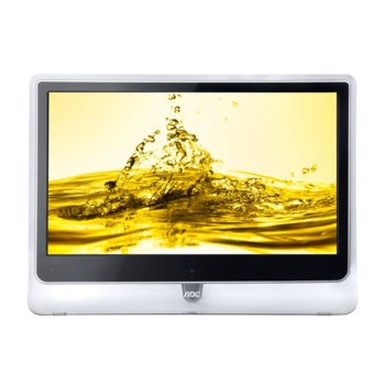 Монитор 21.5" (54.61 cm) AOC e2237Fwh, FULL HD LED, 5ms, 20 000 000:1 250cd/m2, HDMI & DVI, бяло-черен, 3г. | JAR Computers AOC e2237Fwh