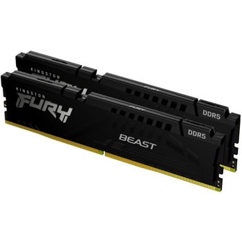Памет 32GB (2x16GB) DDR5 6000MT/s, Kingston Fury Beast Black EXPO, KF560C36BBE2K2-32, 1.35V | JAR Computers Kingston Fury Beast 2x16GB 16GB KF560C36BBE2K2-32