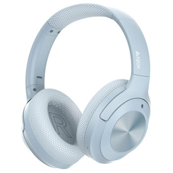 Слушалки A4tech BH220, безжични, Bluetooth, микрофон, до 40 часа време на работа, сини | JAR Computers Слушалки A4tech BH220 Blue