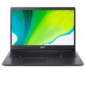 Лаптоп Acer Aspire 3 A315-56-389G (NX.HS5EX.00R), двуядрен Ice Lake Intel Core i3-1005G1 1.2/3.4 GHz, 15.6" (39.62 cm) Full HD Anti-Glare Display, (HDMI), 4GB DDR4, 256GB SSD, 1x USB 3.0, Linux image