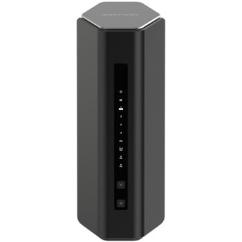 Рутер Netgear Nighthawk RS500, 12000Mbps, 2.4GHz (700Mbps)/5GHz (5800Mbps)/6GHz (5800Mbps), Wireless BE, 1x LAN 10/100/1000/2500Mbps, 3x LAN 10/100/1000Mbps, 1x WAN 10/100/1000/2500Mbps, 1x USB-A, 6x вътрешни антени | JAR Computers Netgear Nighthawk RS500 RS500-100EUS