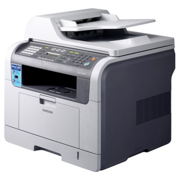 Samsung SCX-5530FN, лазерен принтер/копир/скенер/факс, 28стр/мин, 1200x1200dpi, Duplex, ADF, 96MB, USB, Parallel & Lan, 2 г. | JAR Computers Samsung SCX-5530FN
