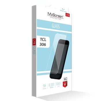 Протектор от закалено стъкло /Tempered Glass/ MyScreen Protector Lite Glass Edge Full, за TCL 306 | JAR Computers MyScreen Protector Lite Glass TCL 306
