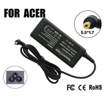 Захранване (заместител) за лаптопи Acer, 19V/3.42A/65W, жак (5.5 x 1.7) | JAR Computers Power Supply 19V/3.42A/65W, жак (5.5 x 1.7)