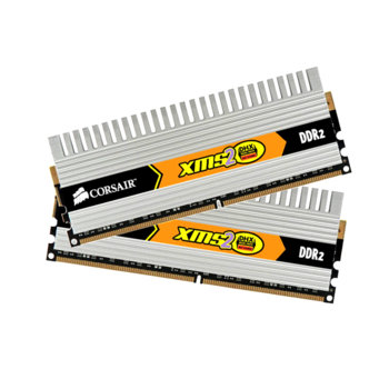 2x2GB DDR2 800MHz Corsair TWIN2X4096-6400C4DHX G