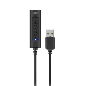 Външна звукова карта Ewent AC9360, 5.1, USB, 1x Jack 3.5mm, за слушалки, високоговорители и микрофони | JAR Computers Ewent AC9360