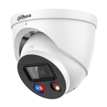 IP камера Dahua IPC-HDW3549H-AS-PV-0360B-S5, куполна, 5Mpix(2960x1688@20FPS), 3.6mm обектив, H.265+/H.265/H.264+/264H/264B/H.264/MJPEG, IR осветеност (до 30m), външна IP67, PoE, microSD слот до 256GB, микрофон и говорител | JAR Computers Dahua IPC-HDW3549H-AS-PV-0360B-S5
