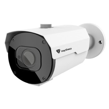 IP камера RaySharp RS-CH222M6ND-2812PW-A, насочена "bullet" камера, 2Mpix(1920x1080@30FPS), 2.8-12mm моторизиран обектив, H.265/H.264, IR осветеност (до 45 метра), външна IP66, PoE, Micro SD слот до 256GB | JAR Computers RaySharp RS-CH222M6ND-2812PW-A