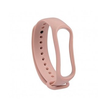 Каишка за смарт гривна Xiaomi Mi Band 3/4, силиконова, розова | JAR Computers Xiaomi Mi Smart Band 3/4 Strap (Pink)