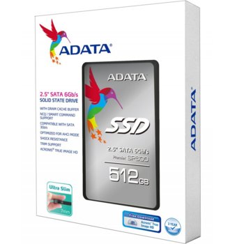 Памет SSD 512GB A-Data Premier SP600, SATA 6Gb/s, 2.5" (6.35 cm) | JAR Computers 512GB SSD A-Data Premier SP600 SATA Internal 2.5