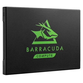 Памет SSD 1TB, Seagate BarraCuda 120 (ZA1000CM1A003), SATA3 6GB/s, 2.5"(6.35 cm), скорост на четене 560 MB/s, скорост на запис 540 MB/s | JAR Computers Seagate ZA1000CM1A003