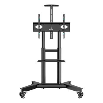 Стойка за телевизор ONKRON TS1571, за под, за екрани от 32" до 75", VESA 600x400, до 60кг, мобилна, черна | JAR Computers ONKRON TS1571