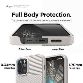 Калъф Elago за iPhone 12 / 12 Pro ES12CU61-ST