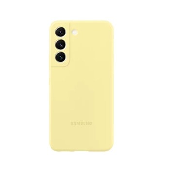 Калъф за Samsung S22 S901 Silicone Yellow