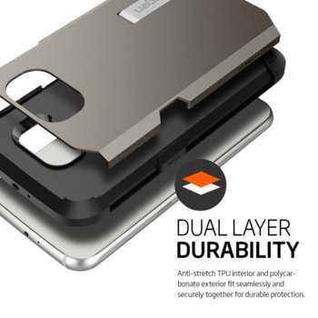 Spigen Tough Armor Case for Galaxy S6 gunmetal