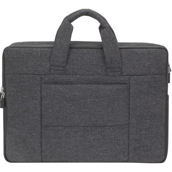 Чанта за лаптоп Rivacase 8831 Black, до 15.6" (39.60cm), полиестер, подплатена вложка отдолу отвътре, подплатени дръжки, черна | JAR Computers Rivacase 8831 Black