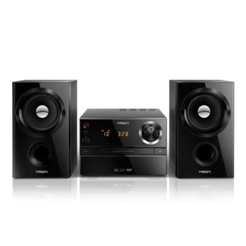 Мини аудио система Philips MCM1350, CD, MP3-CD, USB, FM, 30W (RMS) | JAR Computers Philips mini audio MCM1350, CD,MP3-CD,USB,FM