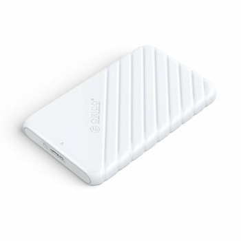 Кутия 2.5" (6.35 cm), Orico 25PW1-U3-WH, за 2.5" (6.35 cm) HDD/SSD, SATA3, USB micro B, бяла | JAR Computers Orico 25PW1-U3-WH