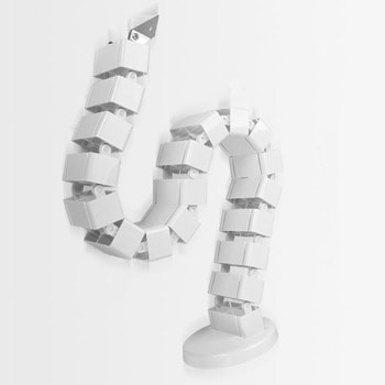 Кабелен канал CMP017 White, широчина 68 mm, дължина 1200 mm, пластмасов, стоманена основа, бял | JAR Computers CMP017 White