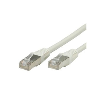 Пач кабел, Roline, FTP, Cat.5e, AWG26, 15m, сив | JAR Computers Roline FTP Cat.5e 15m 21.99.0115