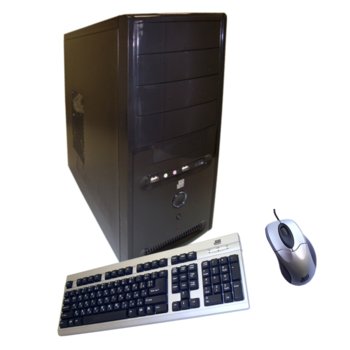 Настолен компютър PC "Коала" двуядрен Intel® Celeron® G530 2.4GHz, 4GB DDR3 RAM, 500GB HDD, DVDRW, клавиатура & мишка, 2г. гаранция | JAR Computers PC "Коала" двуядрен Intel® Celeron® G530 2.4GHz