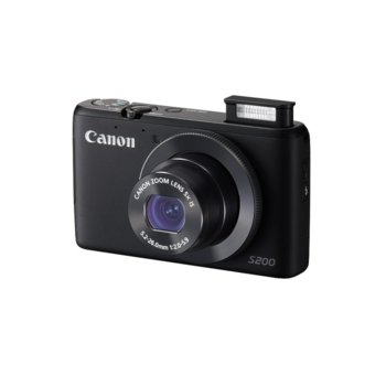 Canon PowerShot S200 HS, черен