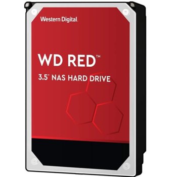 Твърд диск 4TB WD Red NAS (нарушена опаковка), SATA 6GB/s, 5400rpm, 256MB кеш, 3.5" (8.89cm) | JAR Computers Western Digital HDD 4TB 3.5inch WD40EFAX