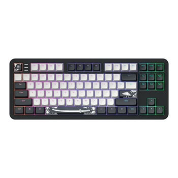 Клавиатура Dark Project ALU87B Bushido, механична, G3MS Moonstone суичове, гейминг, RGB подсветка, N-Key Rollover, черна, USB | JAR Computers Dark Project ALU87B Bushido DPKB-BUSHIDO-87-ANSI