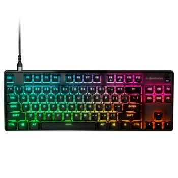 клавиатура steelseries apex 9 tkl steel key 64847