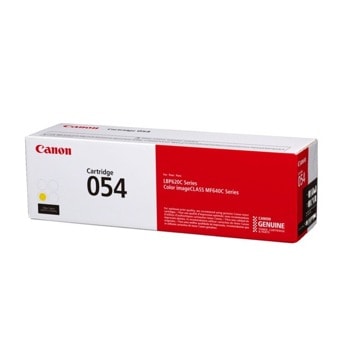 Тонер касета за Canon LBP62x series, MF64x series, Yellow, - CRG-054 Y - Canon - Заб.: 1200 k | JAR Computers Canon CRG-054 Y