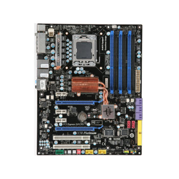 Дънна платка MSI X58 Platinum, X58, LGA1366, DDR3, 2xPCI-E(CF), 7.1, 2xLan1000, SATA RAID, 2x1394, ATX, 3г. Гаранция | JAR Computers MSI X58 Platinum