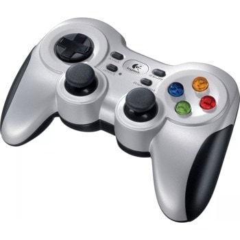 Геймпад Logitech Wireless Gamepad F710, безжичен, вибрация, USB | JAR Computers Gamepad Logitech Wireless Gamepad F710