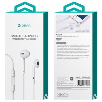 Devia Smart EarPods With Remote and Mic