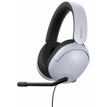 Слушалки Sony Inzone H3 White (MDRG300W.CE7), микрофон, гейминг, шумопотискане, 360 Spatial Sound, ECM, USB, бели | JAR Computers Sony Inzone H3 MDRG300W.CE7